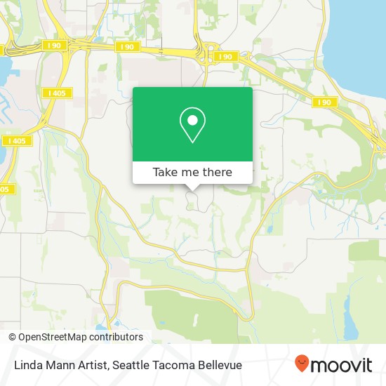 Linda Mann Artist map