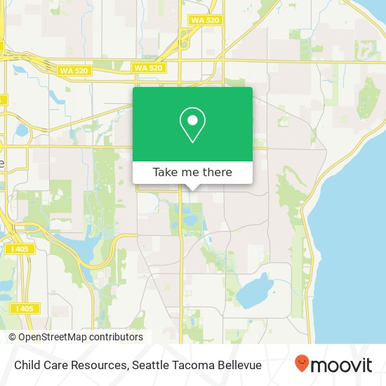 Child Care Resources map