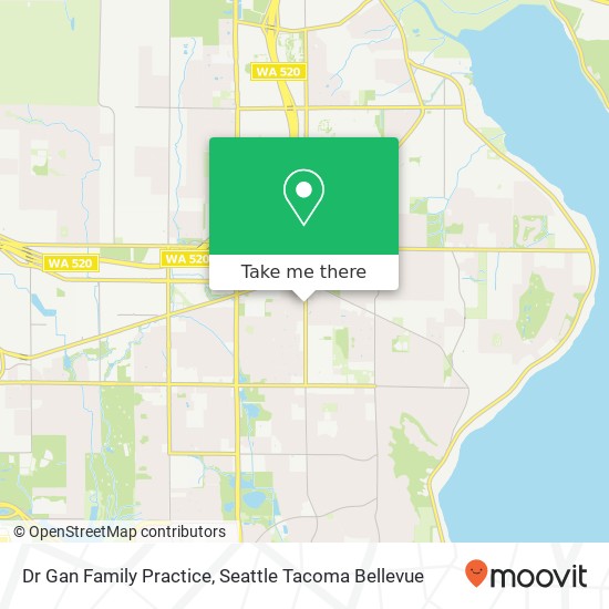 Dr Gan Family Practice map