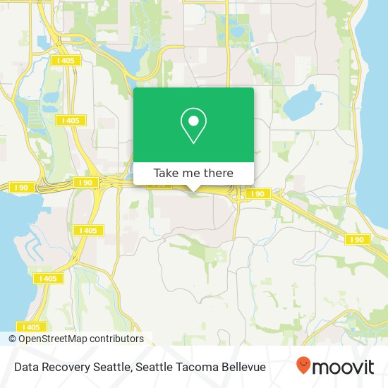 Data Recovery Seattle map