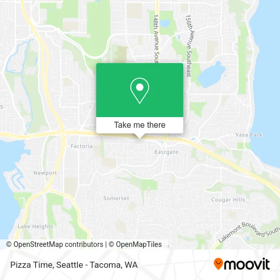 Pizza Time map
