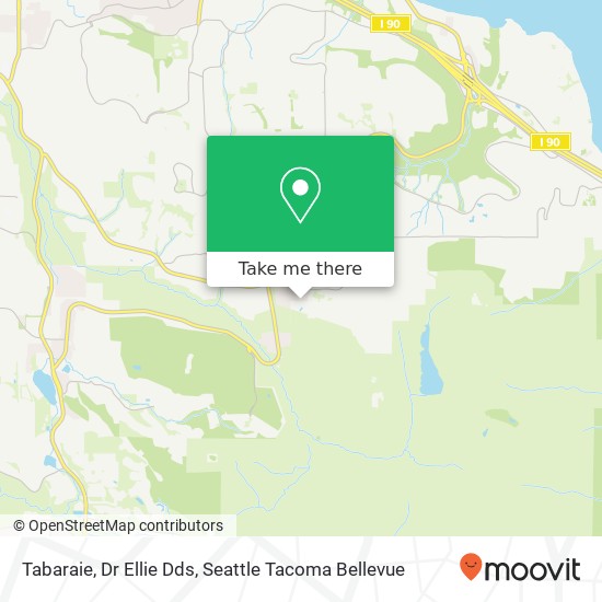 Tabaraie, Dr Ellie Dds map