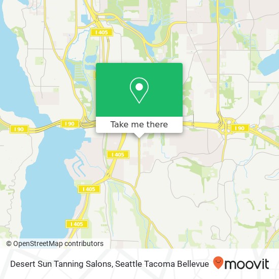 Desert Sun Tanning Salons map