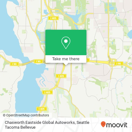 Mapa de Chasworth Eastside Global Autoworks