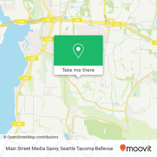 Main Street Media Savvy map