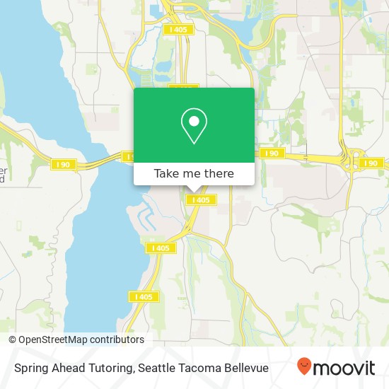 Mapa de Spring Ahead Tutoring