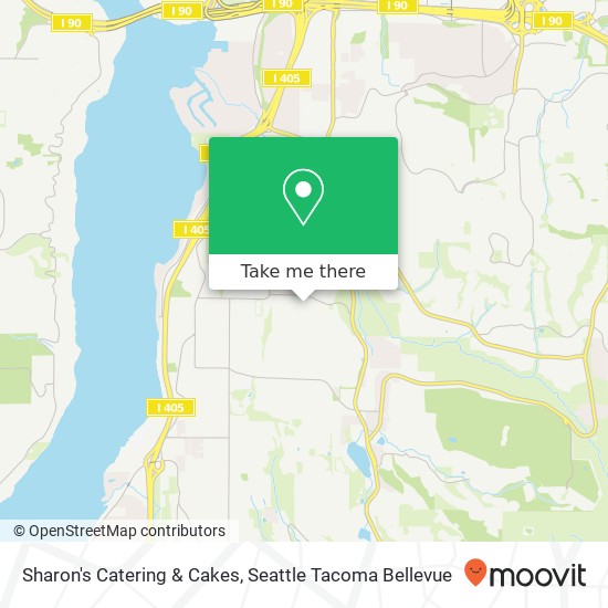 Sharon's Catering & Cakes map