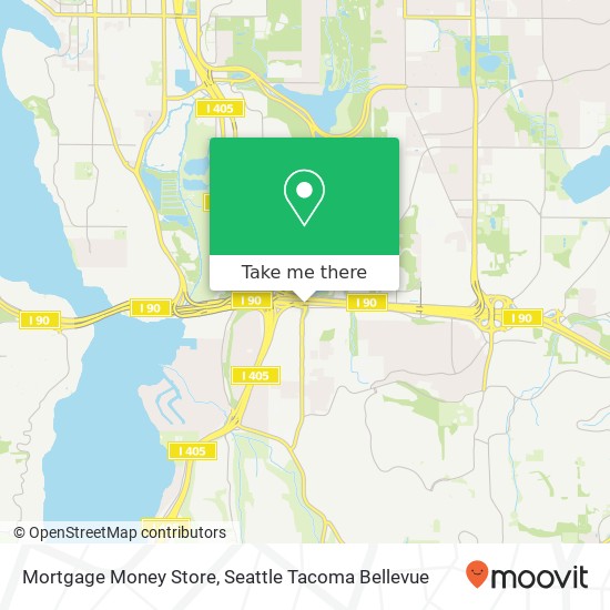 Mapa de Mortgage Money Store