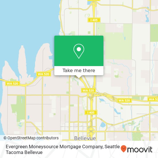 Mapa de Evergreen Moneysource Mortgage Company