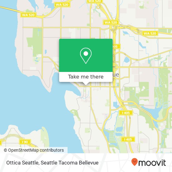 Mapa de Ottica Seattle