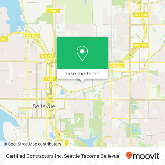 Certified Contractors Inc map