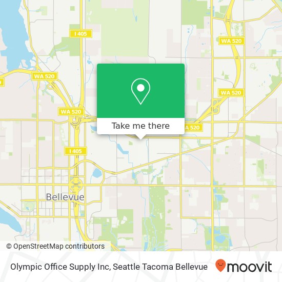 Olympic Office Supply Inc map