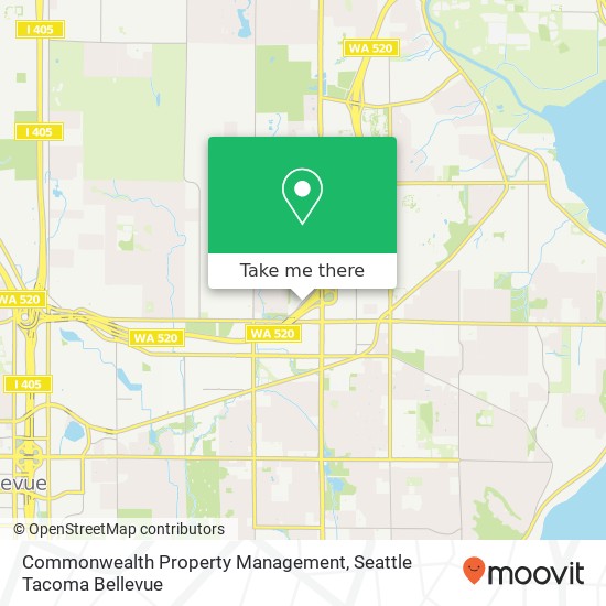 Commonwealth Property Management map
