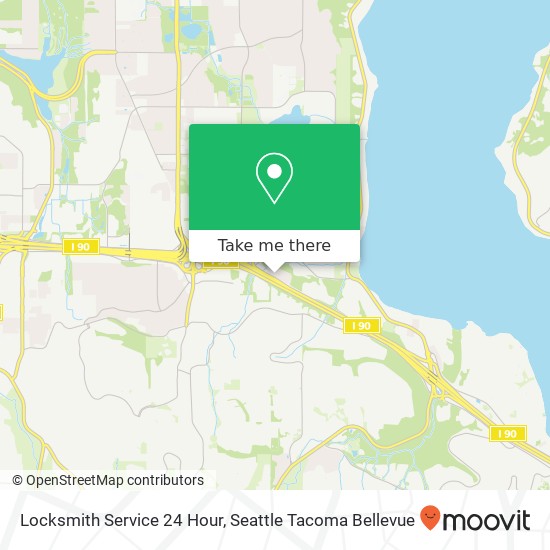 Mapa de Locksmith Service 24 Hour