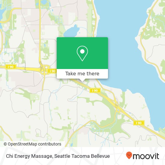 Mapa de Chi Energy Massage