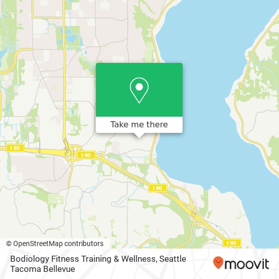 Bodiology Fitness Training & Wellness map