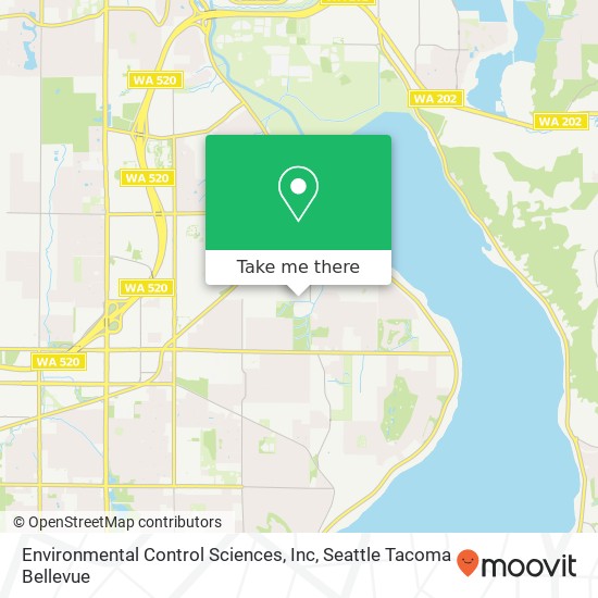 Mapa de Environmental Control Sciences, Inc