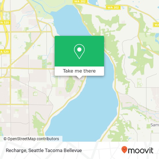 Recharge map