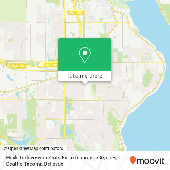 Hayk Tadevosyan State Farm Insurance Agency map