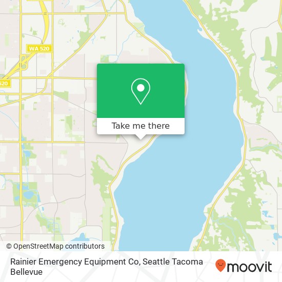 Mapa de Rainier Emergency Equipment Co