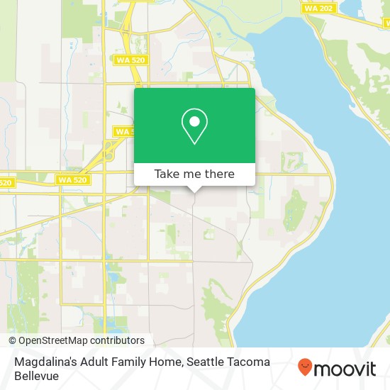 Mapa de Magdalina's Adult Family Home
