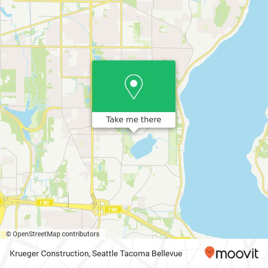 Krueger Construction map