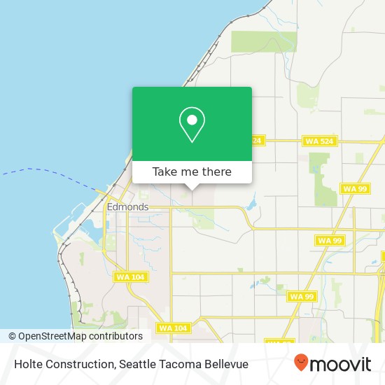 Holte Construction map