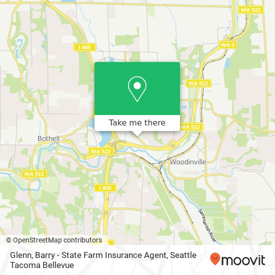 Glenn, Barry - State Farm Insurance Agent map