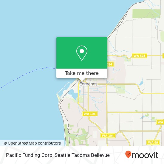 Pacific Funding Corp map