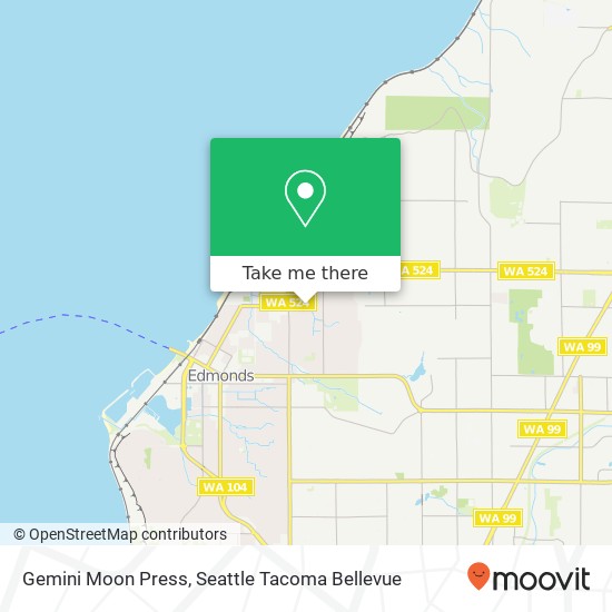 Gemini Moon Press map