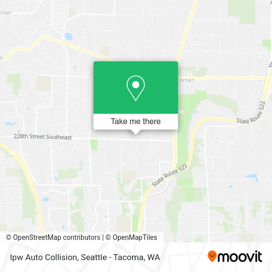 Mapa de Ipw Auto Collision