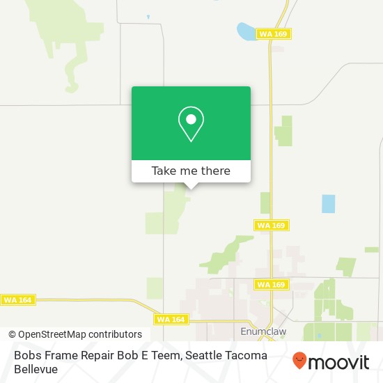 Bobs Frame Repair Bob E Teem map