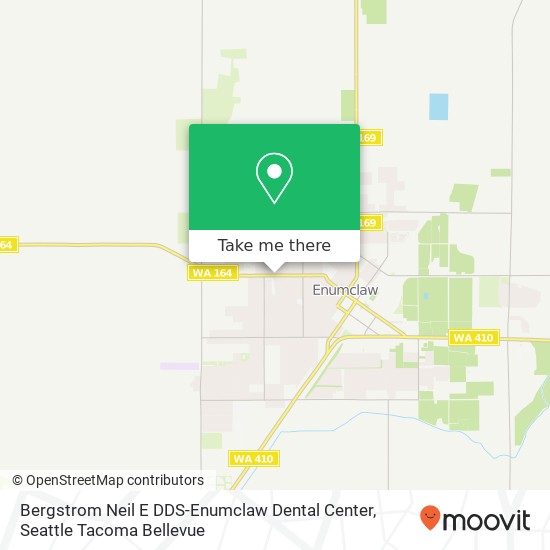 Bergstrom Neil E DDS-Enumclaw Dental Center map