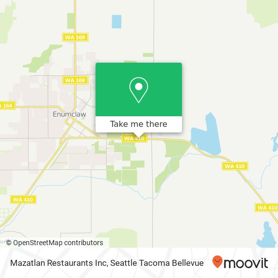 Mapa de Mazatlan Restaurants Inc