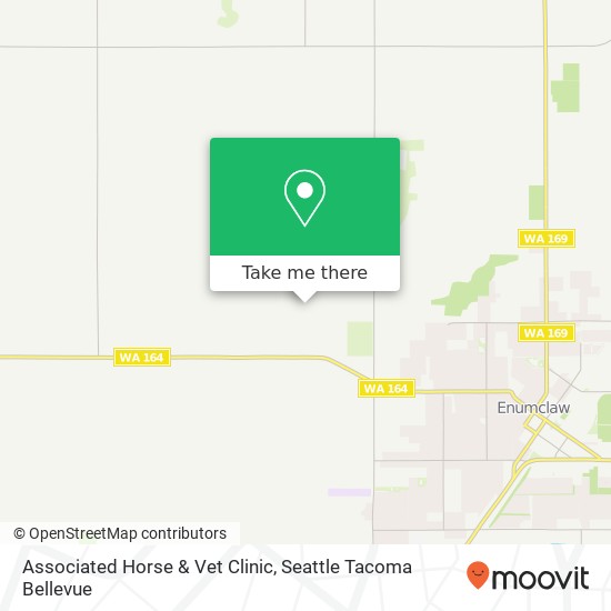 Mapa de Associated Horse & Vet Clinic