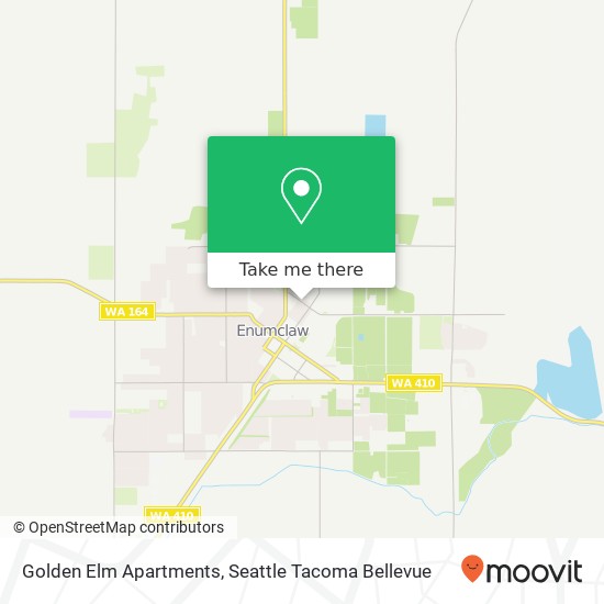 Golden Elm Apartments map