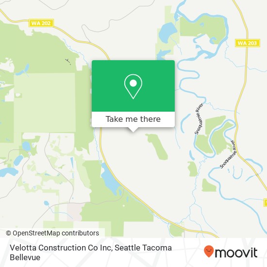 Velotta Construction Co Inc map