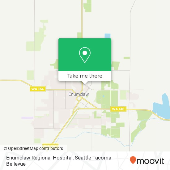 Enumclaw Regional Hospital map
