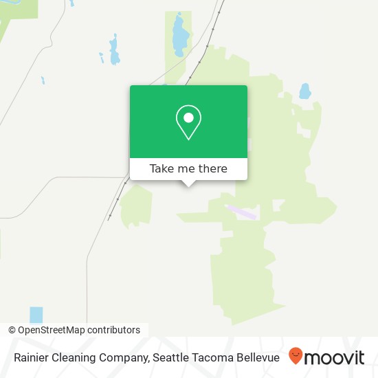 Rainier Cleaning Company map