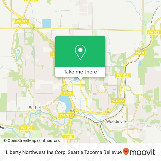 Liberty Northwest Ins Corp map