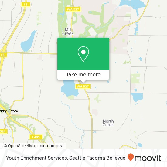 Youth Enrichment Services map