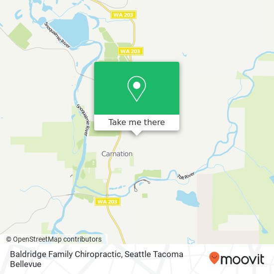 Mapa de Baldridge Family Chiropractic