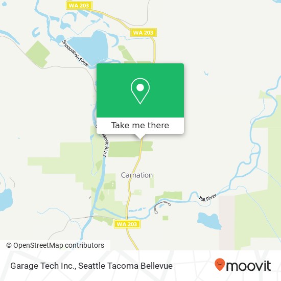 Mapa de Garage Tech Inc.