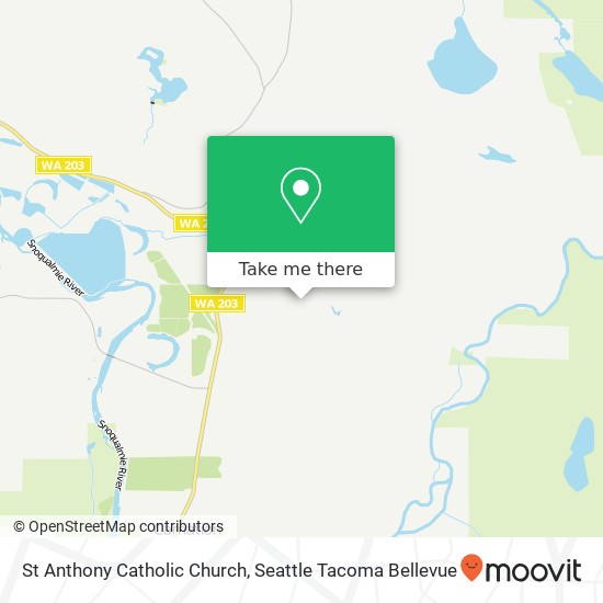 St Anthony Catholic Church map