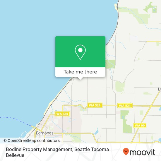 Mapa de Bodine Property Management