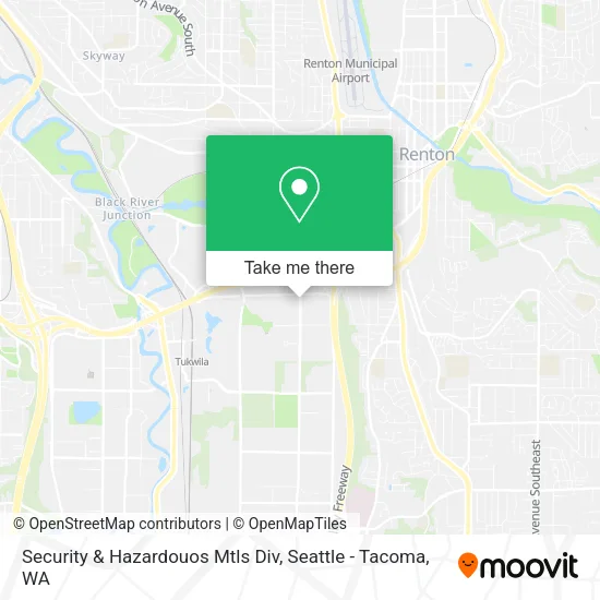 Mapa de Security & Hazardouos Mtls Div