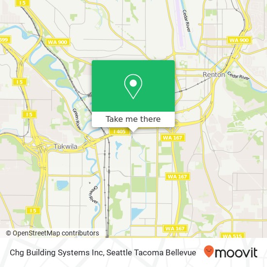 Chg Building Systems Inc map
