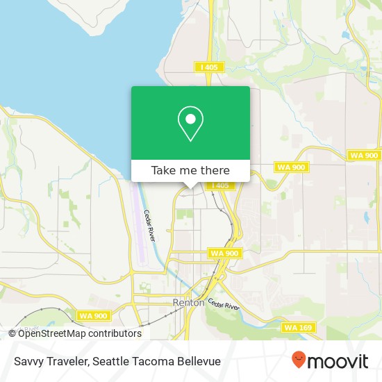 Savvy Traveler map