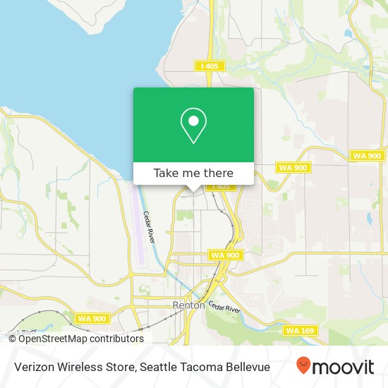 Verizon Wireless Store map