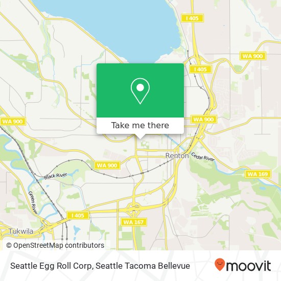 Mapa de Seattle Egg Roll Corp